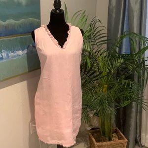 Tommy Bahama Two Palms ruffle Linen Dress